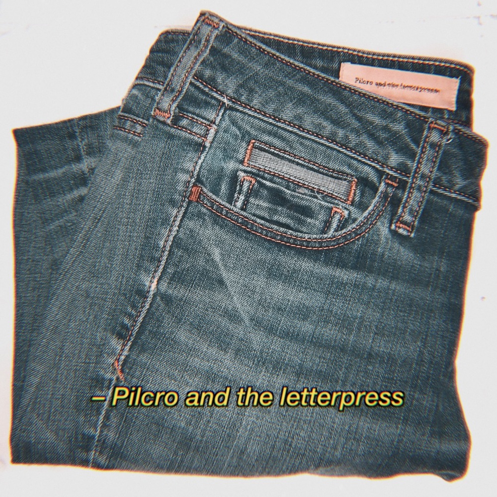 Pilcro and the letterpress jeans